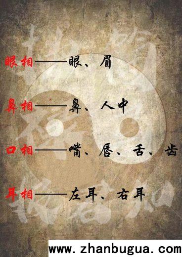 在對面相作出細致判斷之前要先知道什么基礎