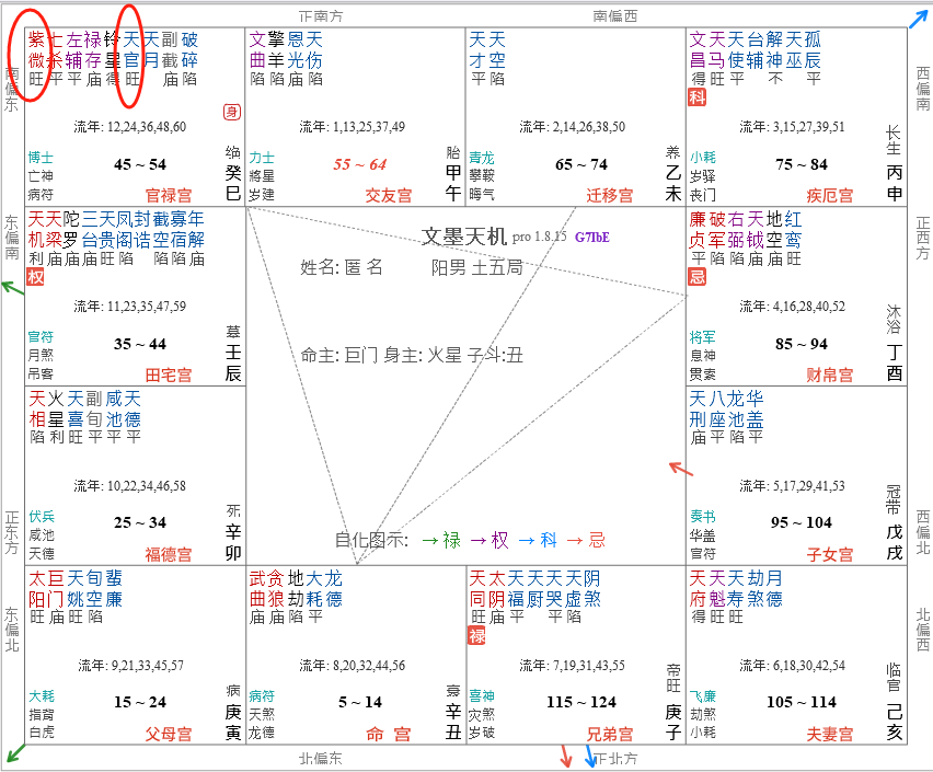 東派紫微斗數入門 | 雜曜系列之天官天福